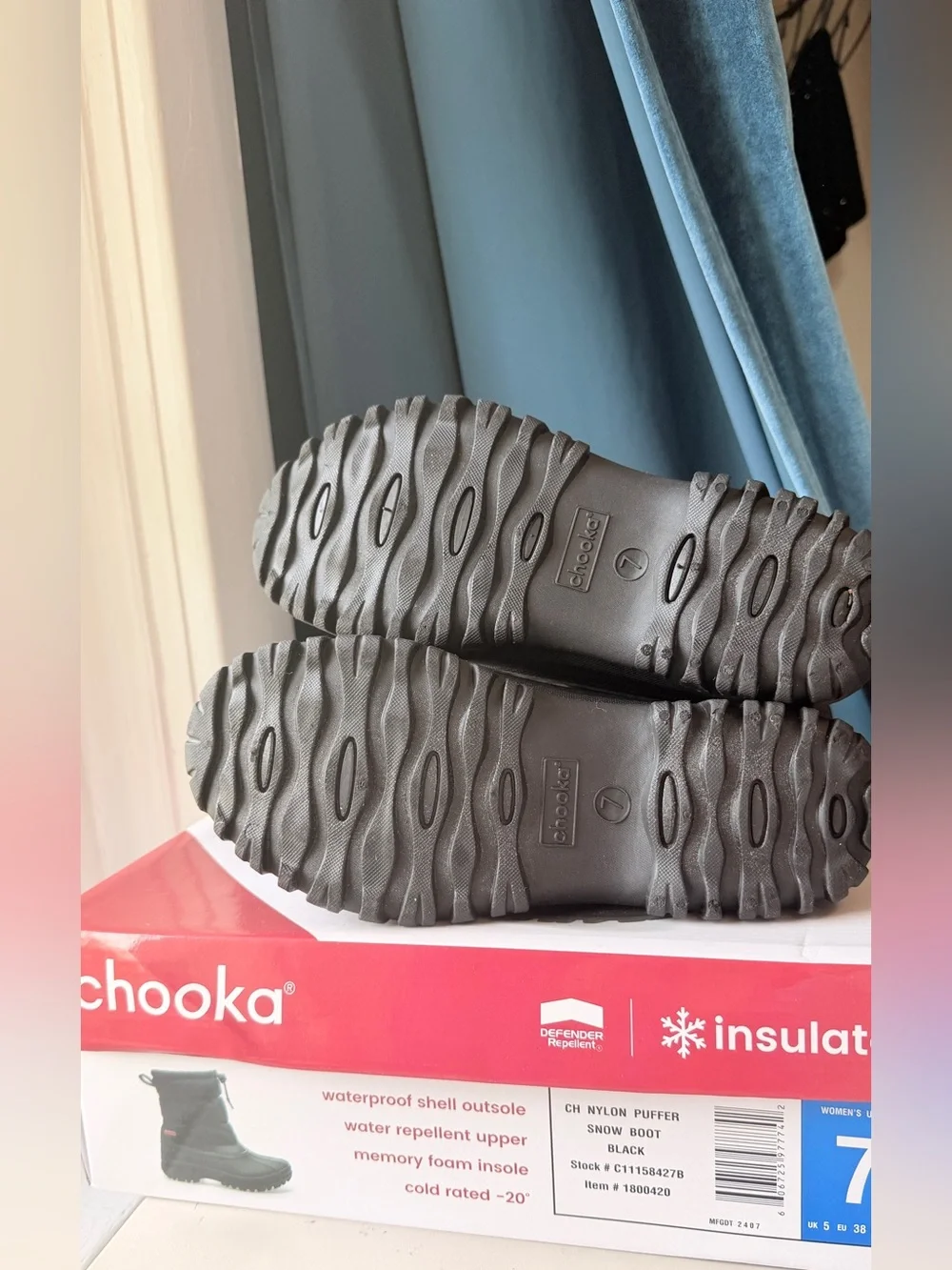 Chooka Winter Boots in Black – Size 7